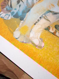 Image 5 of Tiger in The Bear Rainforest A3 Screenprint