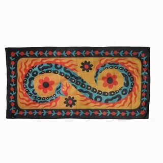 Serpent flames quick drying towel