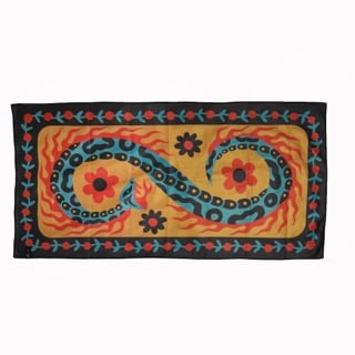 Serpent flames quick drying towel 