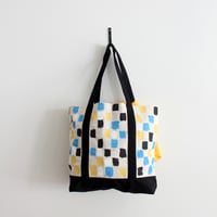 Image 2 of Yellow Check Canvas Bag