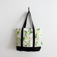 Image 2 of Green Abstract Canvas Bag