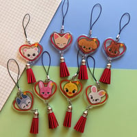 Image 1 of ✧skzoo heart charms✧