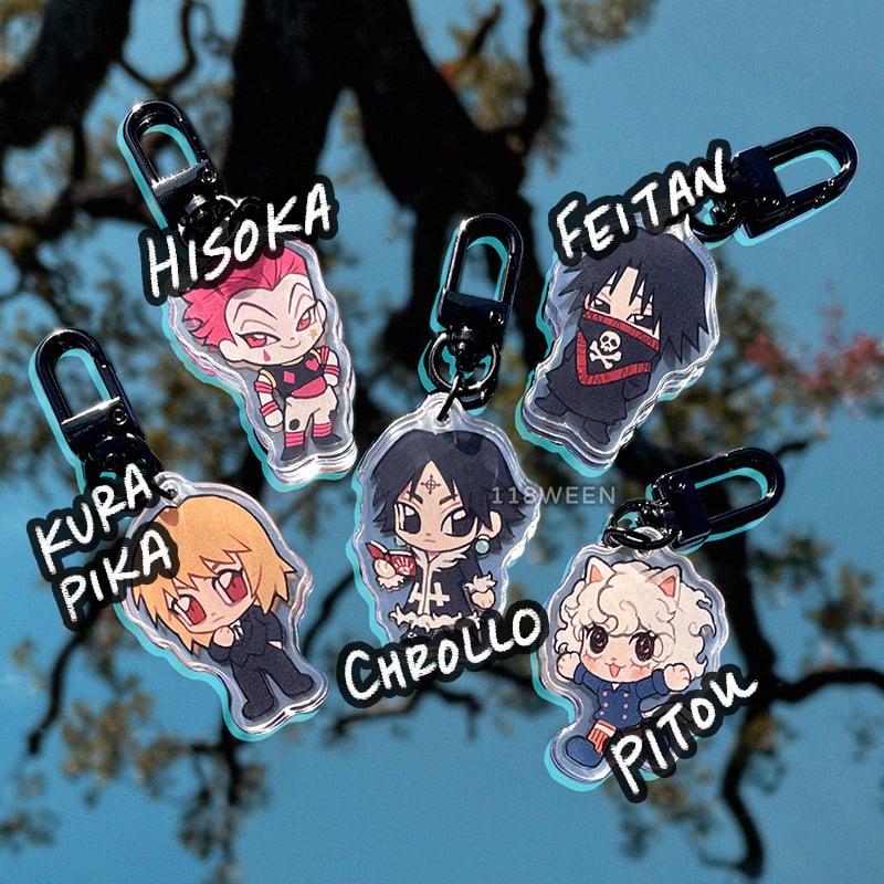 H X H Mini Keychains