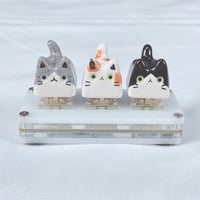 Image 1 of Cat ceramic keycaps choose your design