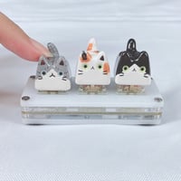 Image 3 of Cat ceramic keycaps choose your design