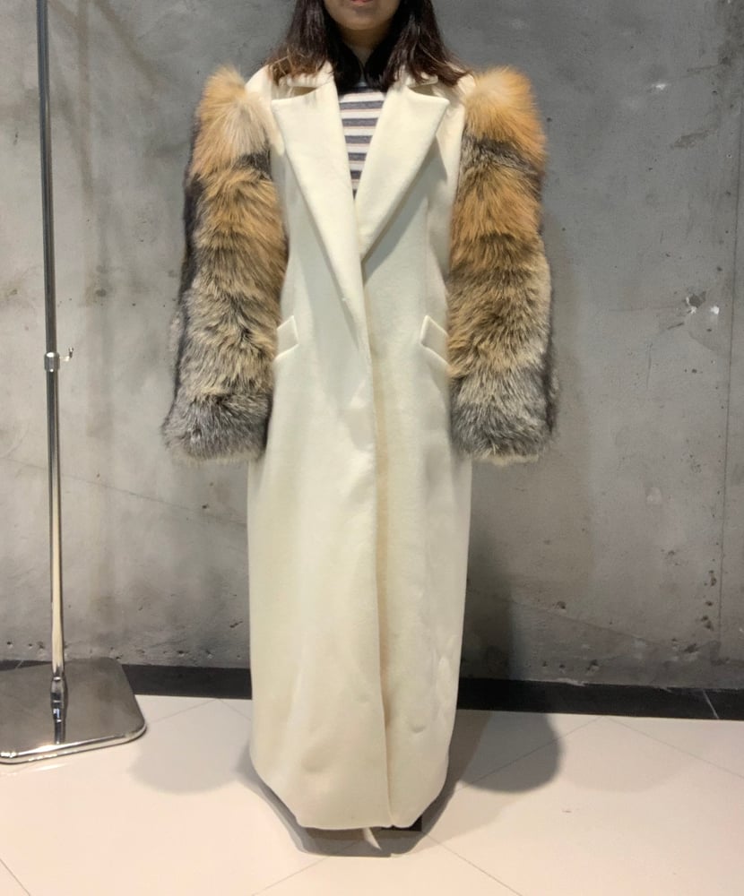 Image of TRINITY FUR TRENCH COAT