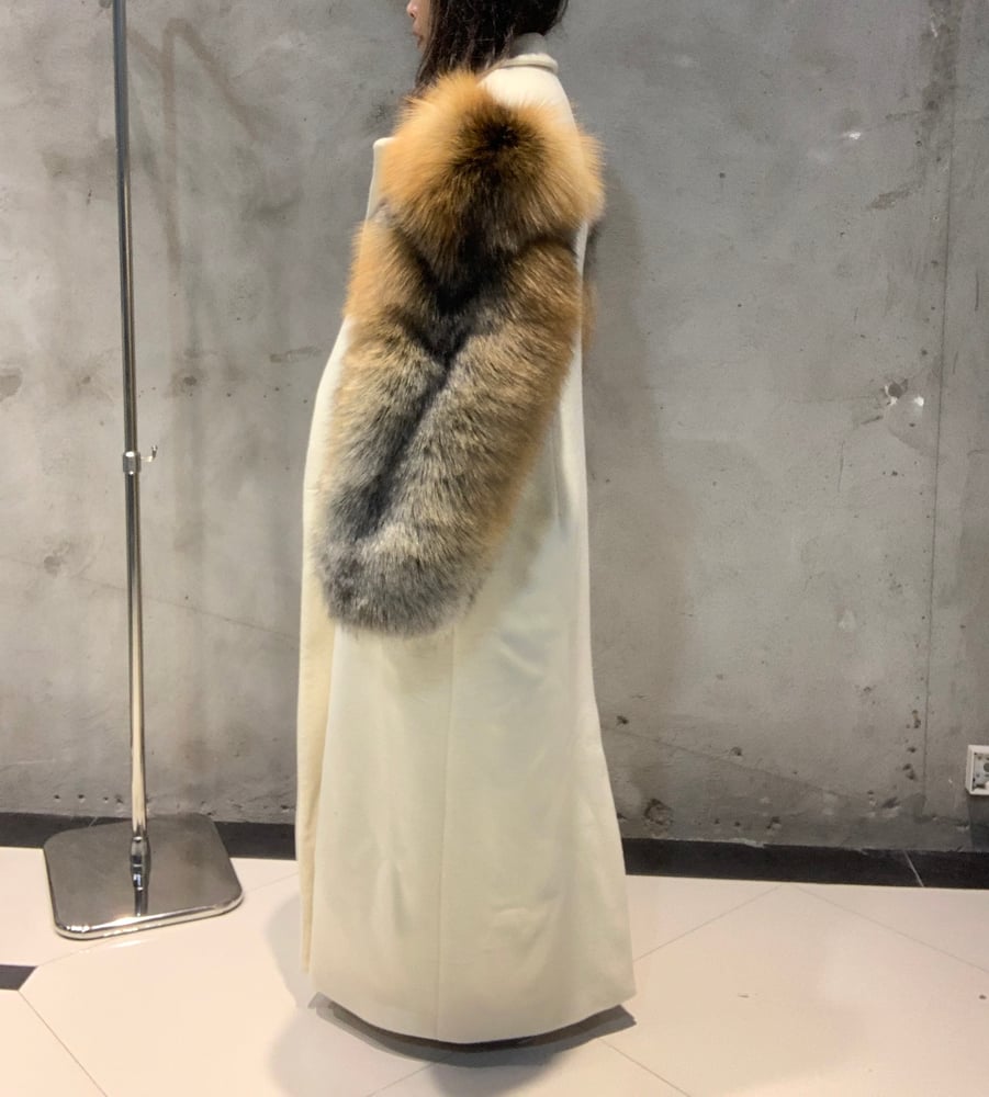 Image of TRINITY FUR TRENCH COAT