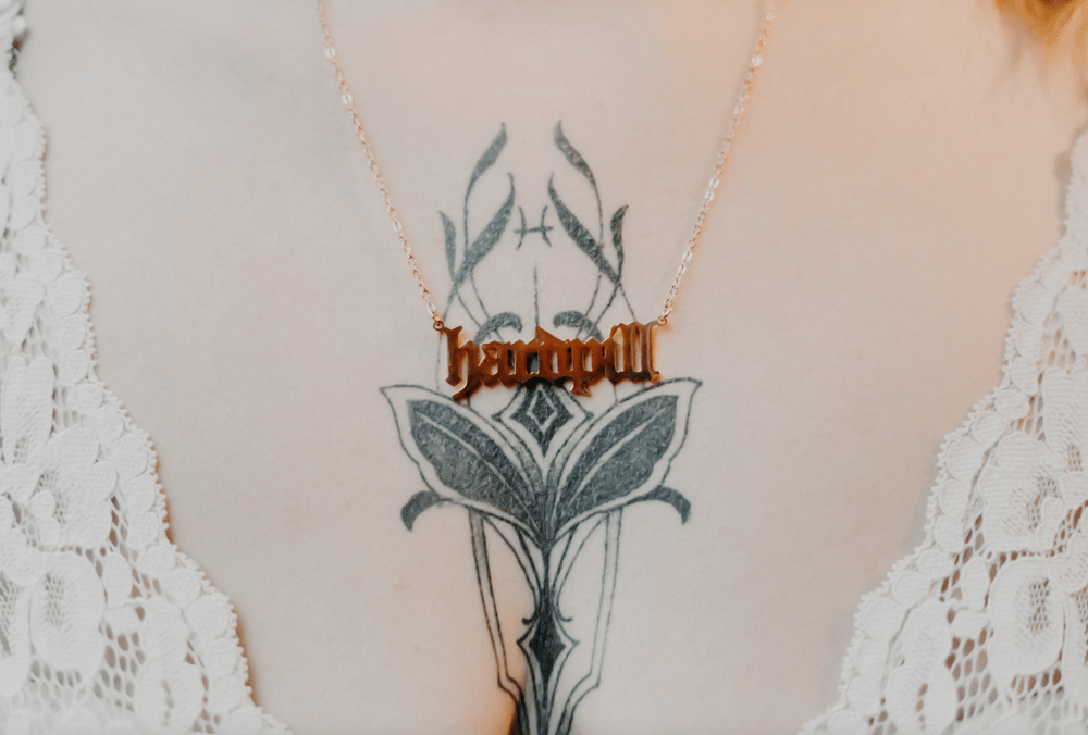 HARD PILL CHAIN (Silver/Gold)