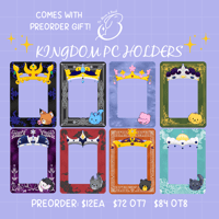 Image 1 of Preorder: Kingdom Acrylic PC Holders