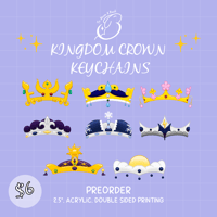 Preorder: Kingdom Crown Keychains