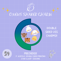 Image 1 of Preorder: Oneus Shaker Charm