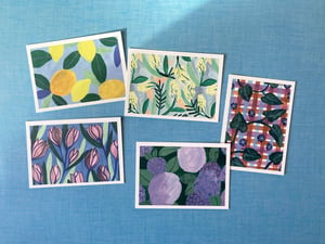 Cartes postales - Lot de 5 - Motifs