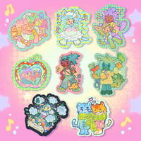 Image 1 of winter stickers