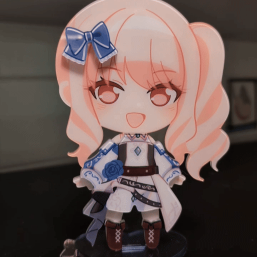 Image of Mizuki 6" Dress Up Acrylic Standee