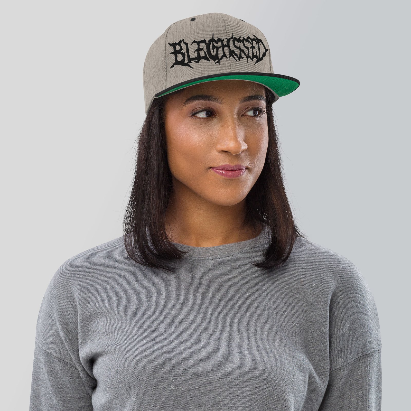 BLEGHSSED DEATHCORE SNAPBACK HAT | Ohrion Apparel