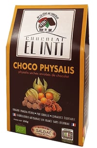Image 1 of Physalis Séché enrobé de Cacao