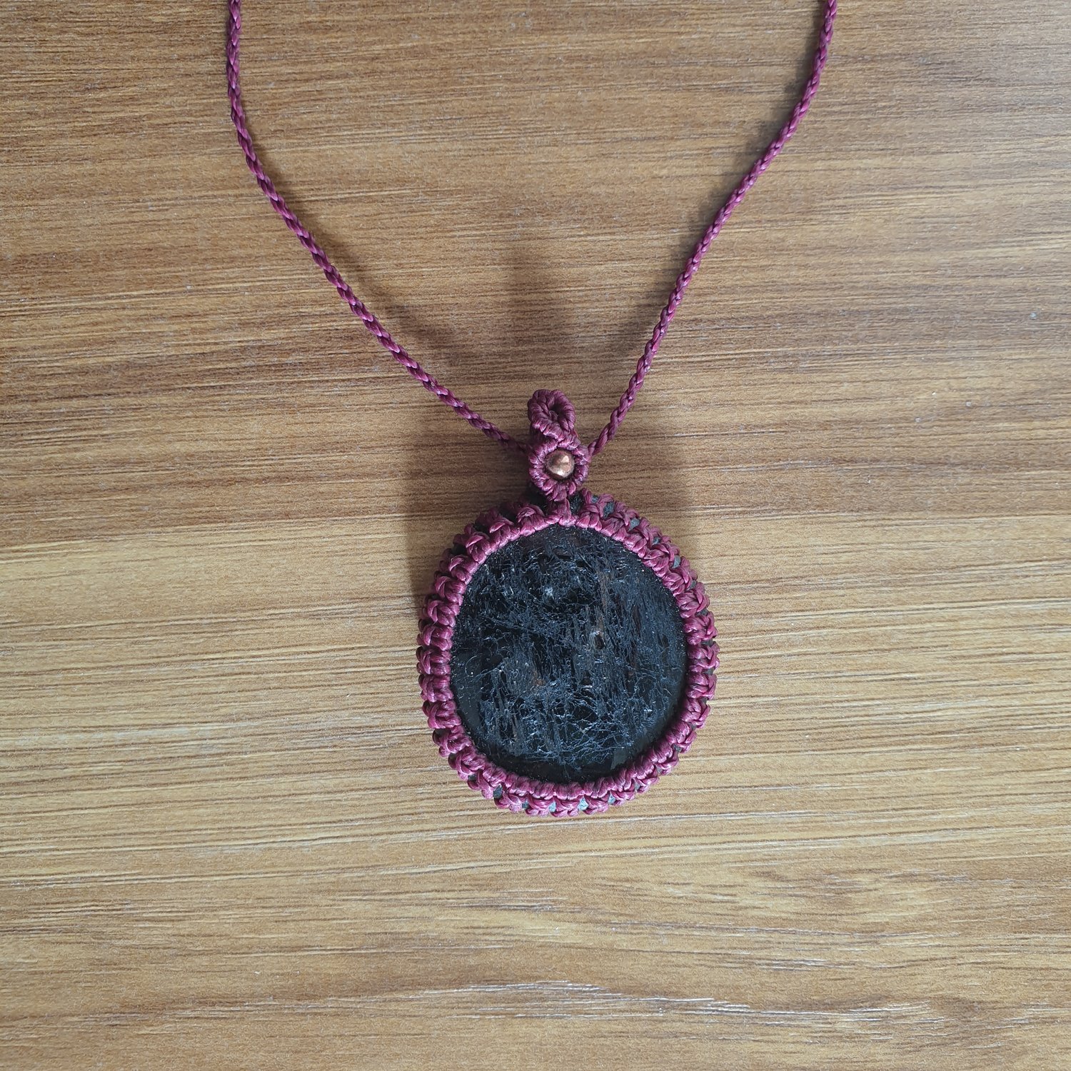 Black Tourmaline Amulet Necklace