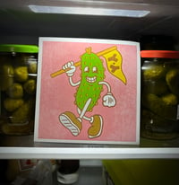 Square pickle print