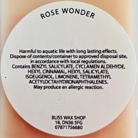 Image 2 of ROSE WONDER Wax Melts Clam Shell Snap Bar