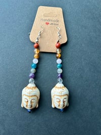 Buddha Chakra Inspired Earrings
