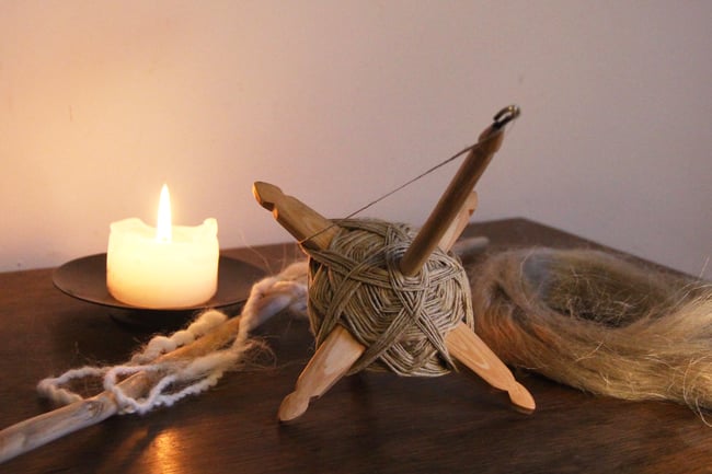 Hazel Wood Turkish Drop Spindle