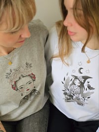 Image 3 of T-SHIRT SORCIERE - COLLAB' EMY TATTOO