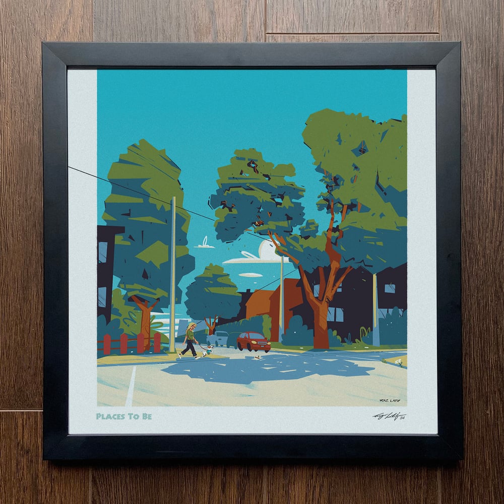 Image of Places To Be (Framed Print) 