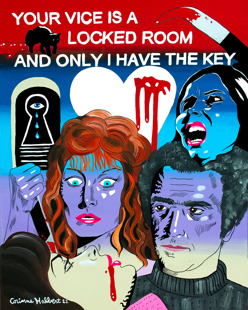 Your Vice is a Locked Room print