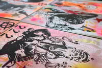 Image 5 of Handprinted ♡ painting ♡  street art ♡ card ♡