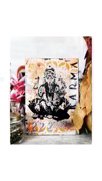 Image 2 of Handprinted ♡ painting ♡  street art ♡ card ♡