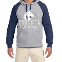 Image 1 of La Plata Grey/Navy Hoodie 