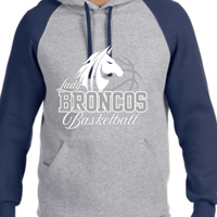 Image 2 of La Plata Grey/Navy Hoodie 