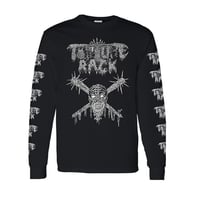 Torture Rack " Head and Clubs " Longsleeve T shirt with Sleeve Prints