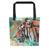 WILD WALKER<BR>ARTbyJEN Tiger Tote<BR> <font color="#c9252c">FREE POSTAGE</font>