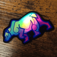 Image 5 of Grizzly Bear - Stickers