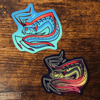 Image 3 of Giant Oarfish - Stickers