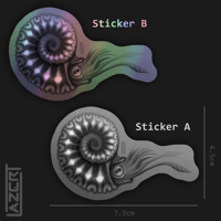 Image 2 of Ammonite - Stickers