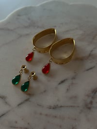 Image 2 of Waterdrop Angel Tears (Gold) (Green or Red)