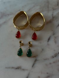 Image 3 of Waterdrop Angel Tears (Gold) (Green or Red)