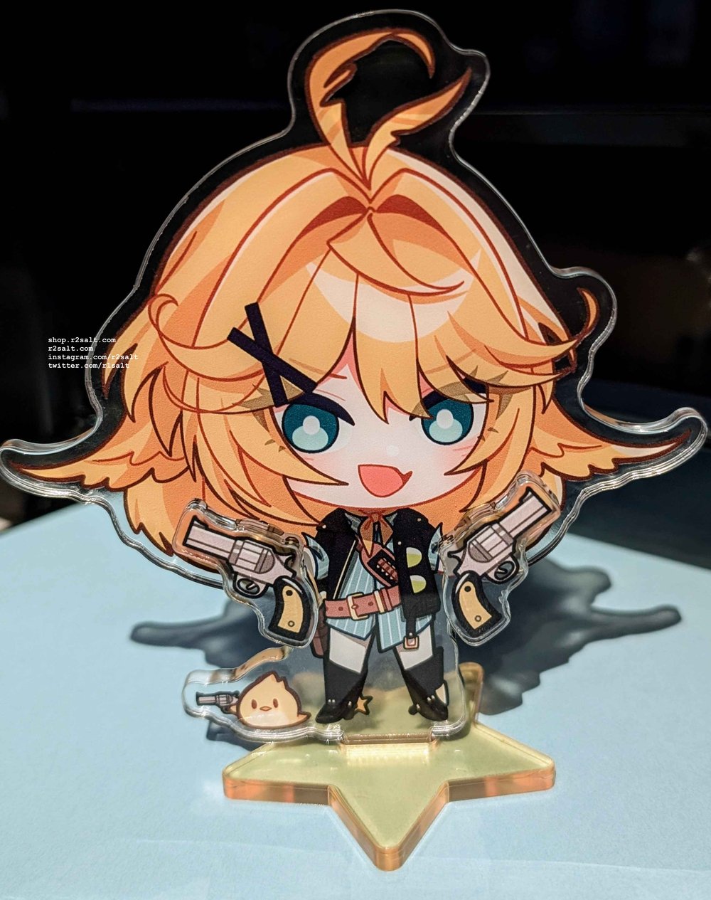 Image of Dokibird Gun Spinning Standee