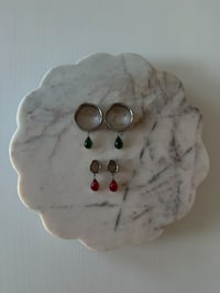 Image 3 of Waterdrop Angel Tears (Silver) (Green or Red)
