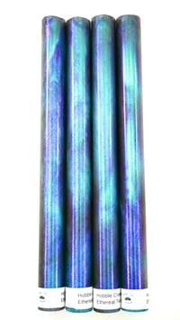 Image 2 of Ethereal Teal, custom bespoke pen blanks, high pressure cured with Alumilite Resin. Bespoke ready!