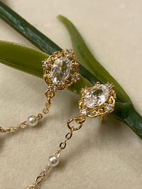 Image 1 of Mira vintage pearl drops