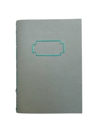 Image 1 of CARNET - étiquette verte