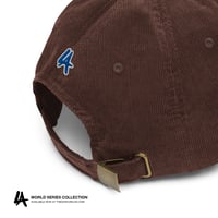 Image 5 of CHAMPS Corduroy Hat Brown