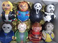 Handmade Horror bauble set