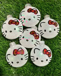 Image 2 of Hello Kitty Christmas ornaments