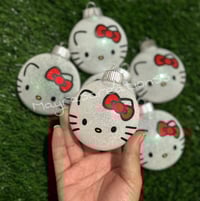 Image 1 of Hello Kitty Christmas ornaments