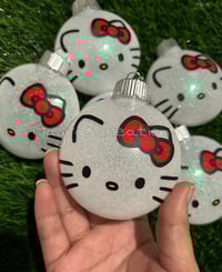 Image 3 of Hello Kitty Christmas ornaments