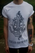 Image of High Hopes - White Anchor T-Shirt